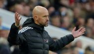 Manchester United Manager Erik ten Hag. AFP