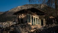 A destroyed building in Antakya, Turkey, on Feb. 17. Washington Post photo by Salwan Georges
