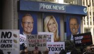 The messages submitted to a US court could prove damaging to Rupert Murdoch's Fox News network. File Photo / AFP
