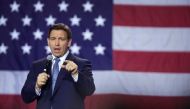 Florida governor and likely presidential candidate Ron DeSantis. Photo: AFP
