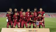 A file photo of Qatar U23 team. 