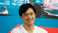 Zhou Guanyu of China and Alfa Romeo F1 attends the Drivers Press Conference during previews ahead of the F1 Grand Prix of Miami at Miami International Autodrome on May 04, 2023 in Miami, Florida. Jared C. Tilton/Getty Images/AFP