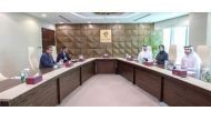 Minister of State for International Cooperation at the Ministry of Foreign Affairs H E Lolwah bint Rashid Al Khater during her meeting with Ambassador of the Republic of Yemen to the State of Qatar H E Rajeh Hussain Farhan Badi.
