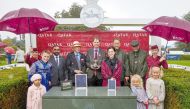 Fahad bin Mohammed Al Kuwari, Cultural Attache of the Embassy of the State of Qatar in the United Kingdom, presented the trophies to the winners of Gr2 Qatar Lillie Langtry Stakes, the feature race of the final day of the Goodwood Racecourse.