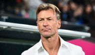 France's coach Herve Renard looks on during the Australia and New Zealand 2023 Women's World Cup Group F football match between Panama and France at Sydney Football Stadium in Sydney on August 2, 2023. Photo by FRANCK FIFE / AFP