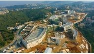 File: An aerial view of the new US embassy complex in Beirut under construction. (Image: US embassy in Beirut via X (Twitter)