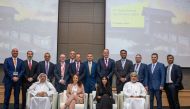 Officials at the EY Qatar Annual Tax seminar 2024.
