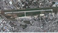 The Toussaint Louverture International Airport in Port-au-Prince. Photo Credit: Satellite image 2024 Maxar Technologies / AFP