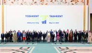 Undersecretary of Ministry of Commerce and Industry, H E Mohammed bin Hassan Al Malki, along with other dignitaries during the 3rd Tashkent International Investment Forum.
