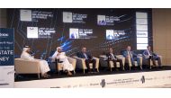 Sherif Gamil, Head of Assets and Insurance at Commercial Bank with other panellists at the seminar.