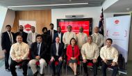 Ambassador of Australia to Qatar H E Shane Flanagan and Ambassador of Philippines to Qatar H E Lillibeth Velasco Pono with officials of Engineers Australia, the Philippine Society of Mechanical Engineers Qatar Chapter (PSMEQ), and the National Master Plumbers Association of the Philippines Qatar Chapter (NAMPAPQ) 
