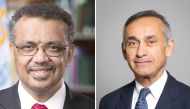 WHO Director-General Dr. Tedros Adhanom Ghebreyesus (left) and Executive Chair of WISH Lord Ara Darzi 