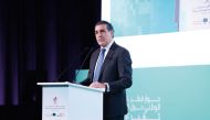 Executive Director of Earthna, Dr. Gonzalo Castro de la Mata, speaking at Qatar National Dialogue for Climate Change. 