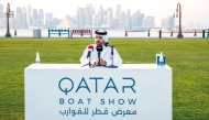Old Doha Port CEO and Chairman of the Organizing Committee of the Qatar Boat Show 2024 Mohammed Abdulla Al Mulla 