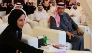 Minister of Social Development and Family H E Buthaina bint Ali Al Jabr Al Nuaimi during the inauguration of the strategy.