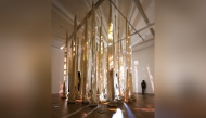 A view of an exhibition.