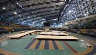 QGF President Ali Al Hitmi oversees preparations for the event.