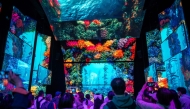 People visit the Australia pavilion on the first day of the six-month 2025 Osaka Expo in the city of Osaka on April 13, 2025. Photo by Philip FONG / AFP