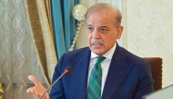 File photo of Pakistani PM Shehbaz Sharif. AFP.