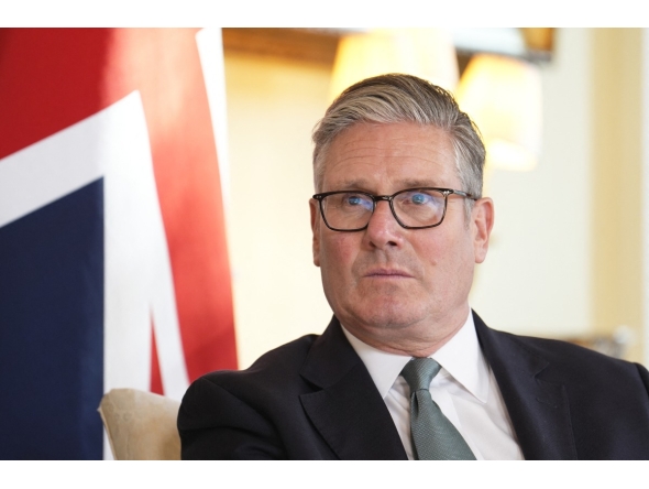 File photo of British Prime Minister Keir Starmer.