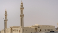 A view of the mosque.