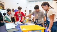 Participants during the summer programme.
