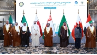 CRA President Engineer Ahmad bin Abdulla AlMuslemani (fourth left) and other delegates at the event.