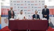 Officials during the opening of IELTS Centre.