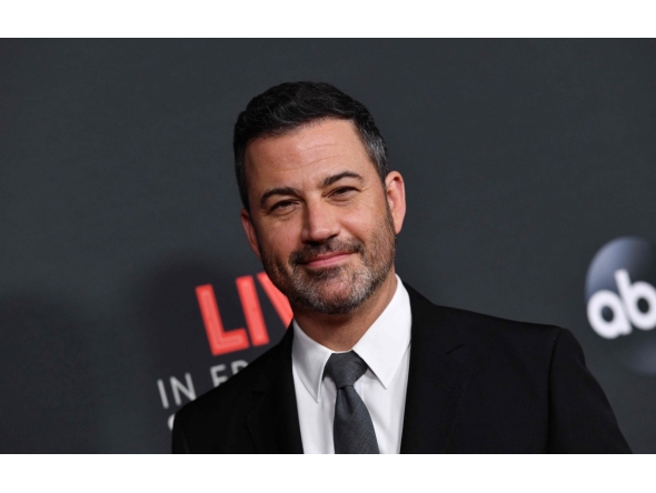 US television host Jimmy Kimmel arrives for 