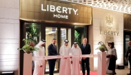Officials at the opening ceremony of Liberty Home showroom.