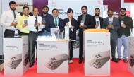 Officials during the launch of Xiaomi 15T Series at Lulu Hypermarket.