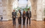 Members of Years of Culture delegation during their visit to Chile.