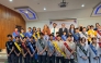 PISQ Principal Ch Muhammad Afzal with other officials and students during the event.