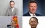 Clockwise from top left: Ambassador of Germany, H E Oliver Owcza; Ambassador of Australia, H E Shane Flanagan; Ambassador of Malaysia, H E Mohammad Faisal Razali; and Ambassador of Kyrgyz Republic, H E Marat Nuraliev