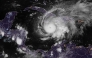 The RAMMB/CIRA satellite image shows hurricane Melissa southeast of Jamaica. Hurricane Melissa was cutting a deadly path in the Caribbean on the night of October 25. Photo by RAMMB/CIRA / AFP