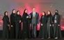 QNB officials receiving the award during the 11th Middle East Enterprise AI & Analytics Summit.