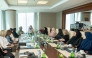 Vice Chairwoman of QBWA, Aisha Hussain Al-Fardan, Executive Director of DIFI, Dr. Sharifa Al-Emadi with other officials during the meeting.