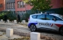 Members of the French Brigade de Recherche et d'Intervention (BRI - Research and Intervention Brigade) police unit check the scene of a robbery at a gold refining laboratory in Lyon, central-eastern France, on October 30, 2025. Photo by OLIVIER CHASSIGNOLE / AFP