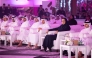 Deputy Prime Minister and Minister of State for Defence Affairs H E Sheikh Saoud bin Abdulrahman bin Hassan Al-Thani, Chairperson of the QLC Board of Directors H E Sheikha Al Mayassa bint Hamad Al-Thani, and other dignitaries at the event yesterday. 