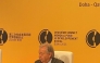 The UN Secretary-General, António Guterres at the Second World Summit for Social Development 2025 held in Doha