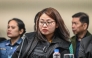 (Files) This file photo taken on September 9, 2024, shows Alice Guo, former mayor of Bamban in Philippines' Tarlac province, attending a hearing at the Senate in Manila. (Photo by Jam Sta Rosa / AFP)