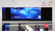 Experts during the panel session at MWC Doha 2025.