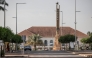 A general view of the Presidential Palace in Bissau on November 26, 2025. (Photo by Patrick MEINHARDT / AFP)