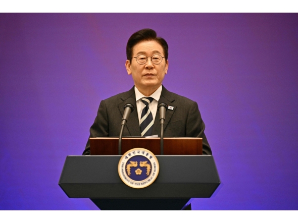 File photo of South Korea President Lee Jae Myung