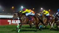 Jefferson Smith guides Glory Of The Stars to Lusail Cup victory. PIC: JUHAIM/QREC