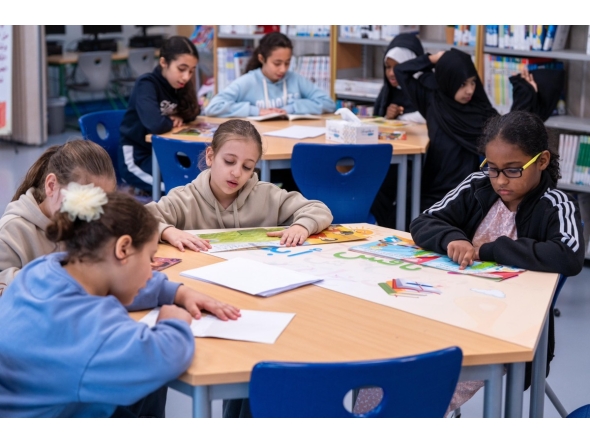 Students participating in one of the centres for Spring Break 2025.