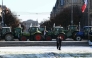 Members of farmers unions FDSEA and JA take part in a rally to defend their profession against the EU-Mercosur deal and the nationalisation of the Common Agricultural Policy (CAP - PAC Politique Agricole Commune) in Strasbourg, eastern France on January 7, 2026. (Photo by Frederick FLORIN / AFP)
