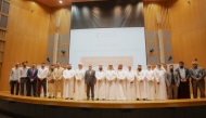 Guests and officials during the ceremony held at HMC’s Itqan Clinical Simulation and Innovation Center.