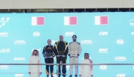The podium winners of QTCC Round 4 with the officials. 