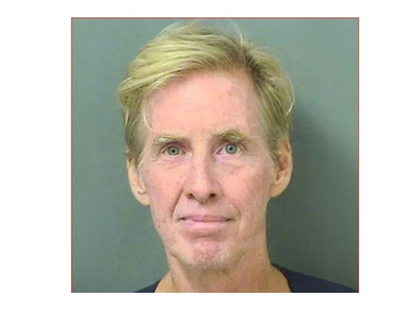 (FILES) This booking photo obtained on September 19, 2024 from the Palm Beach County Sheriff's office in Florida, shows the mugshot of Ryan Wesley Routh, 58. (Photo by Handout / Palm Beach County Sheriff's Office / AFP)